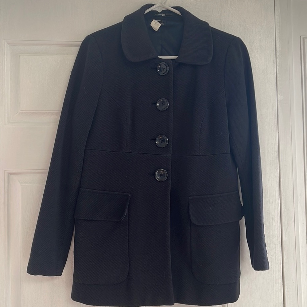 Gap Navy Blue Pea Coat